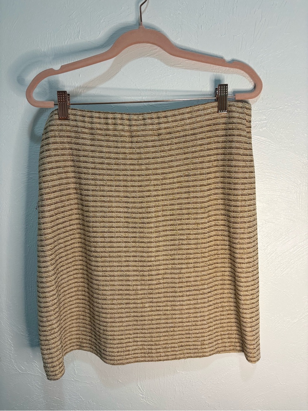 St. John collection vintage gold skirt